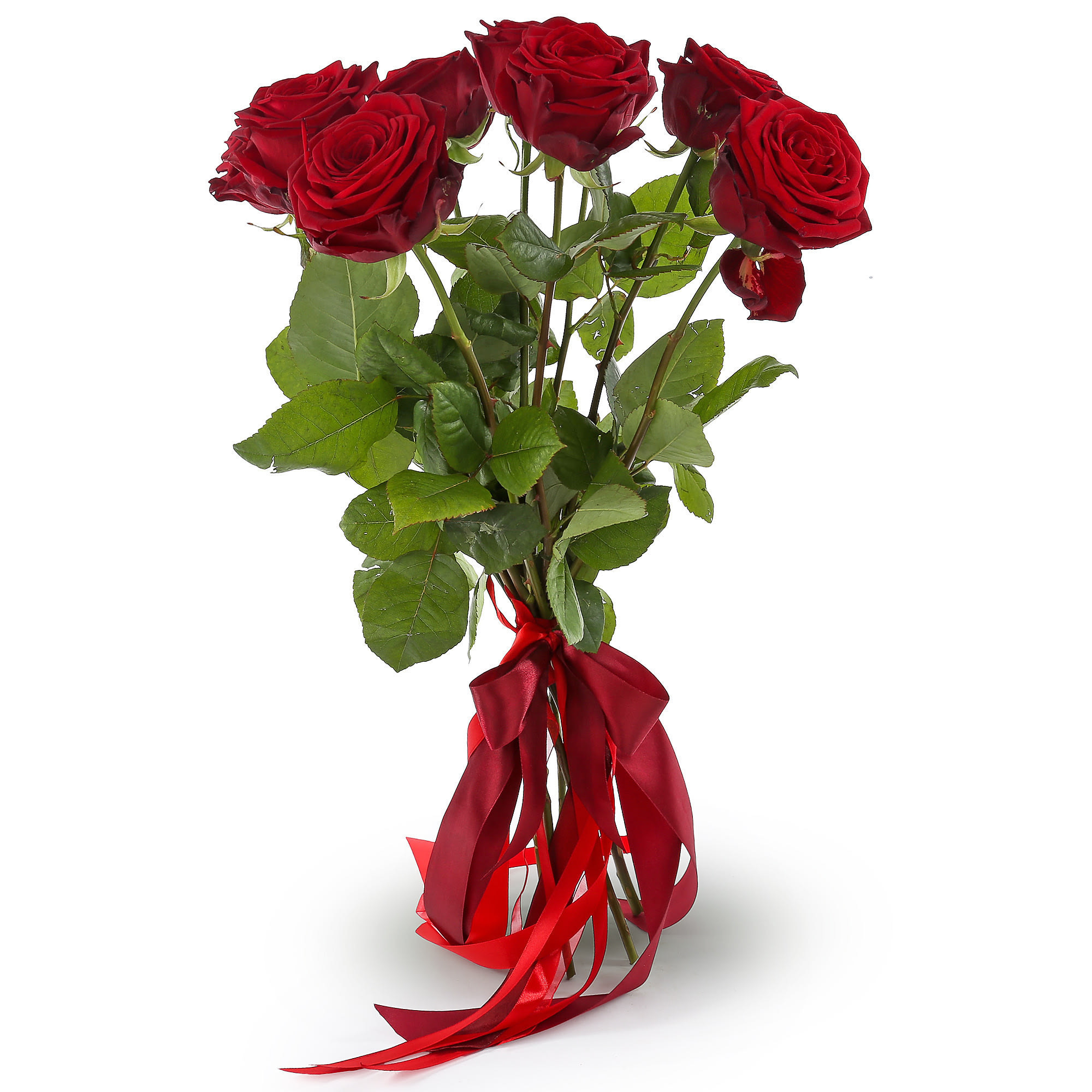 Bouquet Букет высоких красных роз