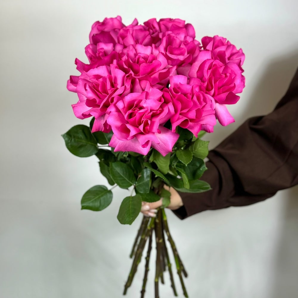 

11 розовых французских роз